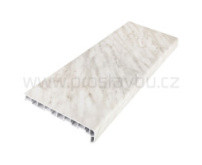 Parapet vnitřní plastový DECOSILL PP2200 - 200 mm - 1035 šedý mramor