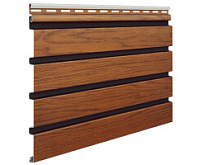 Fasádní obklad - lamela WOOD SIDING SVP-B6 FRONTO V-BLACK - 56 zlatý dub /2,95 m