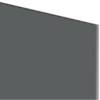 Obkladové panely Vilo MPC MODULO - dekorativní hladký panel XL - Deep Grey /0,6 x 2,65 m