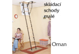 Skládací půdní schody Oman Mini