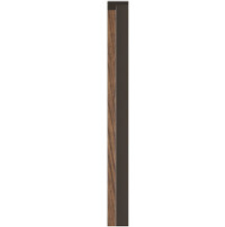 Levá lemovací lišta LINERIO L-TRIM S-LINE - Mocca /2,65 m