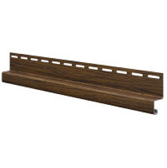 Okapový profil WOOD SIDING SV-16 - 64 ořech /3,05 m