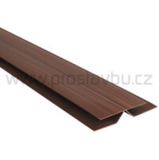 Univerzální profil flexibilní Prostavbu Color P111 - 18 ořech