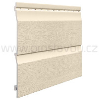 Fasádní obklad - dvojitá deska KERRAFRONT RETRO FS-202 - 03 béžová (Beige) /6 m