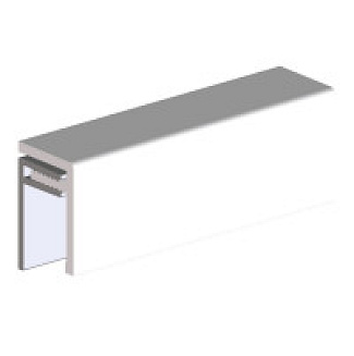 Ukončovací/lemovací U profil 2-dílný Vinylit Decor V2115 - 0000 ostatní fólie EXKLUZIV /3 m Ukončovací/lemovací U profil 2-dílný Vinylit Decor V2115 - 0000 ostatní fólie EXKLUZIV /3 m