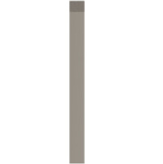Univerzální lemovací lišta LINERIO U-TRIM L-LINE - Grey /2,65 m
