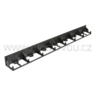 Neviditelný obrubník geoBORDER GB78 černý - 78 x1000 mm