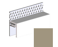 Ukončovací profil vrchní větrací 2-dílný univerz. UNI V2125 - 901 Greige Style /3 m