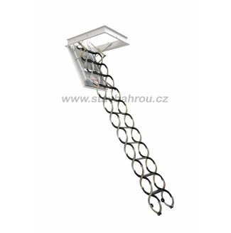 Skládací půdní schody JAP LUSSO ZP - zateplené 1200x600mm