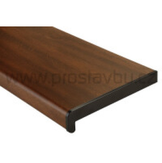 Krytka boční plastová DECOSILL PP4600 - 600 mm - ořech (oboustranná)