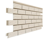 Fasádní obklad - panel NOVIK Hand Laid Brick HL100 - 112 White Blend /0,472 m2