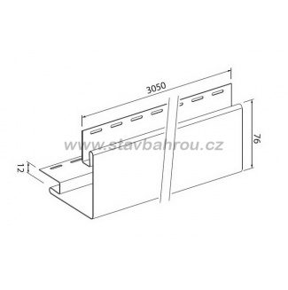 Vnější rohový profil SV-12