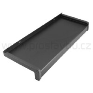 Parapet venkovní hliníkový tažený KLASIK PA6260 - 260 mm - 06 antracitová