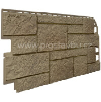 Fasádní obklad - panel SOLID SANDSTONE SA100 - 015 béžový pískovec /0,42 m2