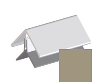 Rohový profil vnější 2-dílný univerzální UNI V2116 - 901 Greige Style /3 m