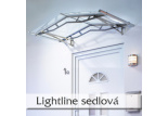 Vchodová stříška sedlová Polymer, Lightline L