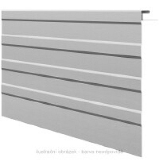 Fasádní profil velký DECO SIDING SV-19 - 01 bílá /3,05 m