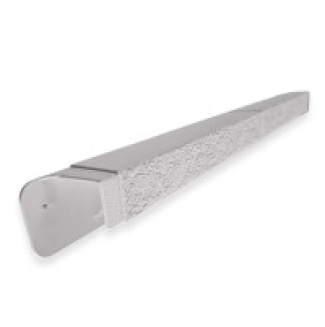 Lemovací U-profil velký NOVIK Stone UNI PU101 - 100 Gray Mortar (šedý)