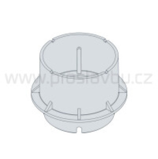 Nástavec 40 mm k podkladové patce P9431 - Twinson P9429 černý /bal.25 ks