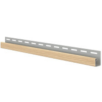 Ukončovací J-profil WOOD SIDING SV-15 - 66 balancovaný dub /3,05 m