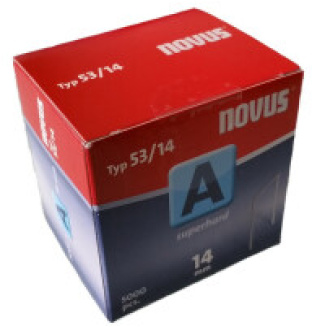 Spony &quot;A&quot; NOVUS typ 53/ 14 mm super tvrdé /5000 ks