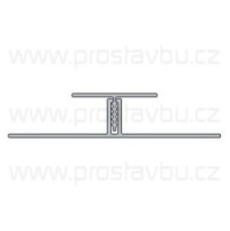 PROFIL spojovací &quot;složený&quot; Nordica P112 - tmavý dub 1025