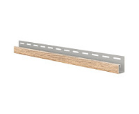 Ukončovací J-profil WOOD SIDING SV-15 - 57 světlý dub /3,05 m