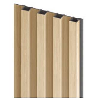 Obkladové panely Vilo MPC MODULO - akustický lamelový panel M - Harmony Wood /0,15 x 2,65 m