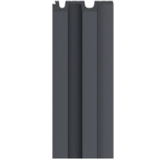 Obkladové panely do interiéru LINERIO PANEL L-LINE - Anthracite /0,115 x 2,65 m