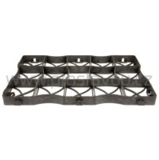 Zatravňovací dlažba geoSYSTEM S60s černá - 605x405x40 mm /0,245 m2