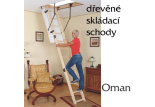 Skládací půdní schody Oman Termo