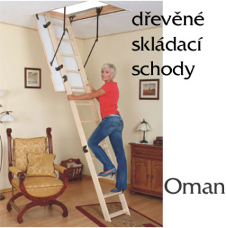 Skládací půdní schody Oman Termo