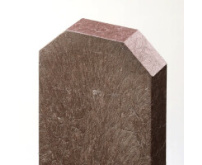 Plotovka Traplast 78x21 mm tříhranná T37052 - hnědá - délka 1,5 m