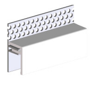 Ukončovací profil vrchní větrací 2-dílný Vinylit Decor V2125 - 0000 ostatní fólie STANDARD /3 m