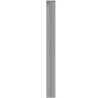 Levá lemovací lišta LINERIO L-TRIM S-LINE - Grey /2,65 m
