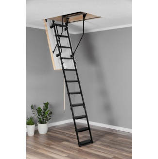 Půdní schody  OMAN s odolným kovovým žebříkem SOLID EXTRA