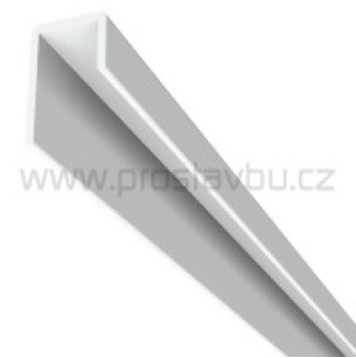 Lemovací J profil 1-dílný SOLID BRICK-STONE-SANDSTONE SU251 - S03 bílý /3 m